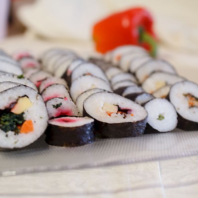 Sushi Maki Rollen